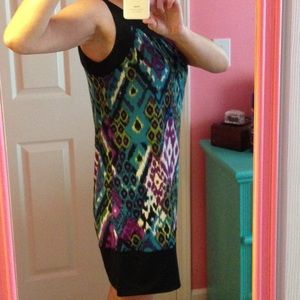 Vibrantly colorful  dress