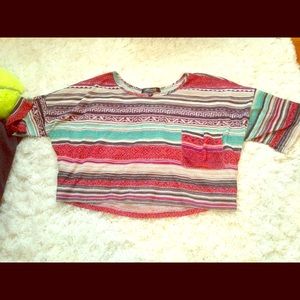 Aztec crop top👌