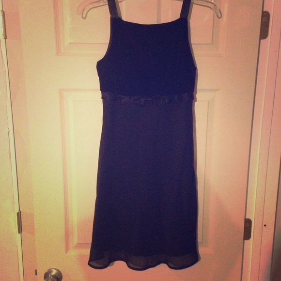 Black cocktail dress