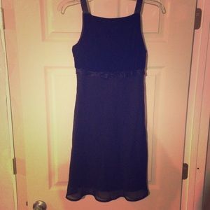 Black cocktail dress