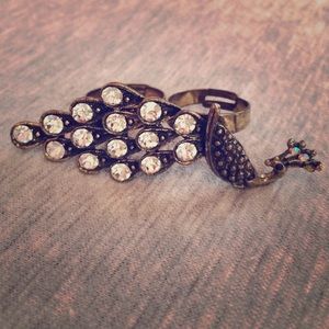 Double Peacock Ring