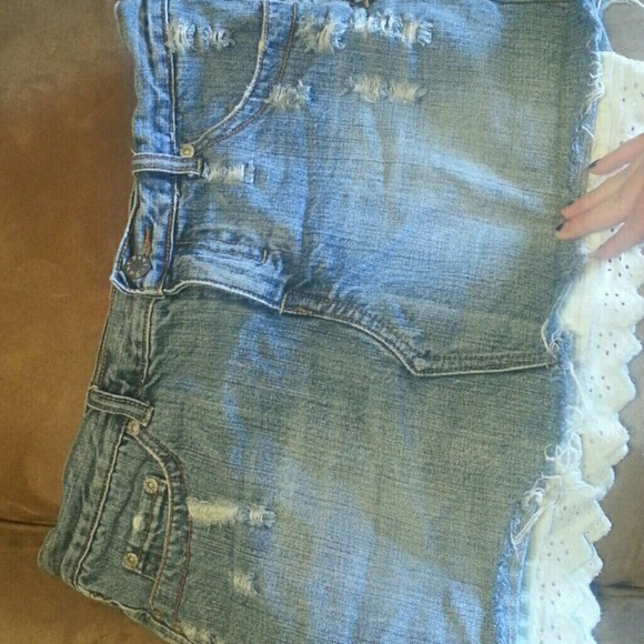 Jean skirt
