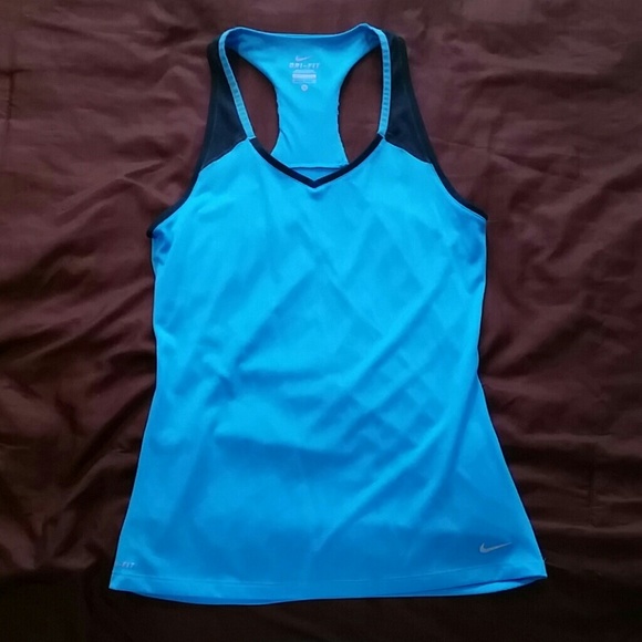 Nike blue tank