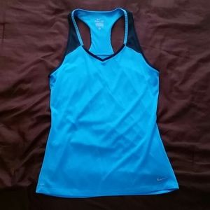 Nike blue tank
