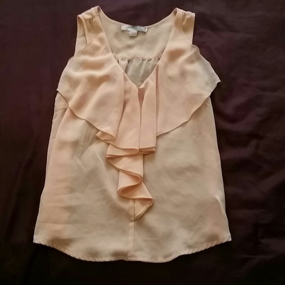 Peach blouse