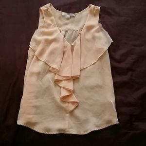 Peach blouse