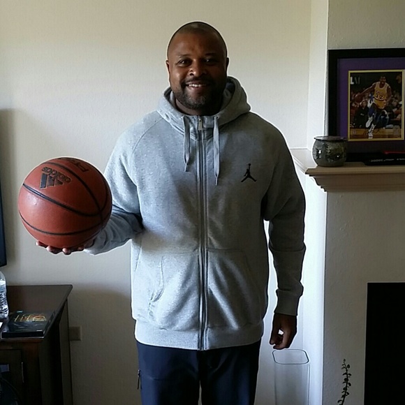 *SOLD** Jordan hooded sweat jacket "hoodie"