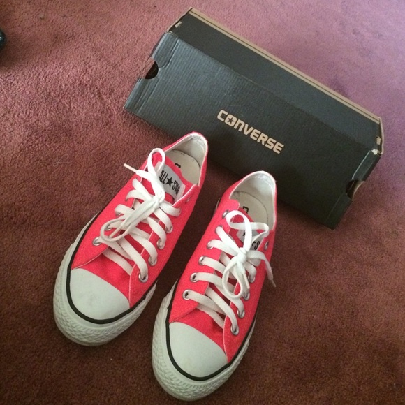 Bright Pink Converse