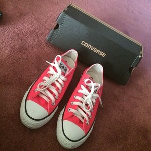Bright Pink Converse