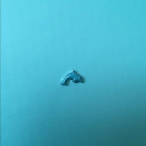 Dolphin, cowboy boot, and silver butterfly