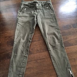Army green pants