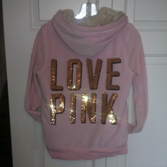 Velour faux fur hoody