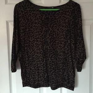 Forever 21 leopard print top