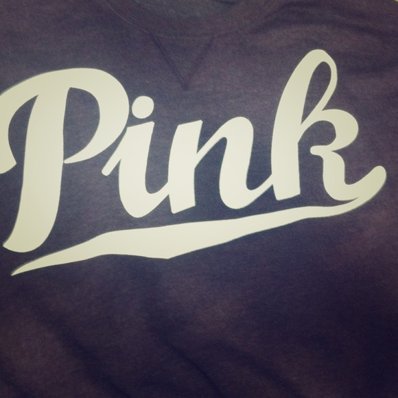 Burgundy VS Pink Sweatshirt