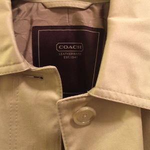 Coach trench coat