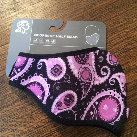 Paisley Neoprene Half Face