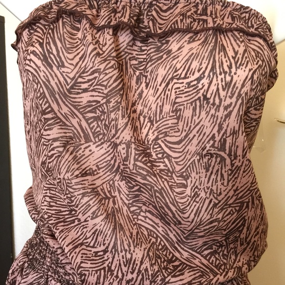 Plus sized strapless dress