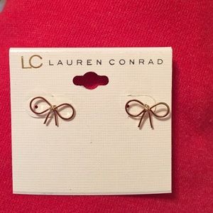Lauren Conrad Bow Earrings