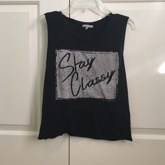 stay classy flowy tank top