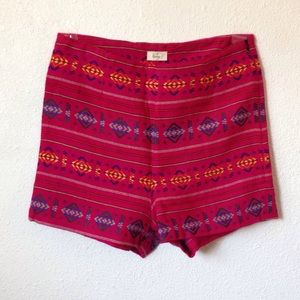Kenny Guadalajara Mexican serape shorts