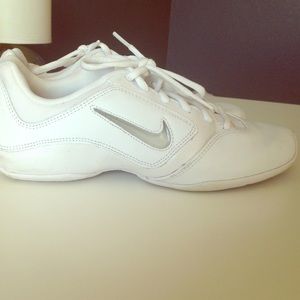 White Nike cheerleading shoes size 7.5