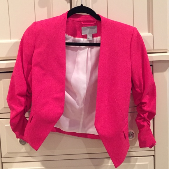 Hot pink blazer
