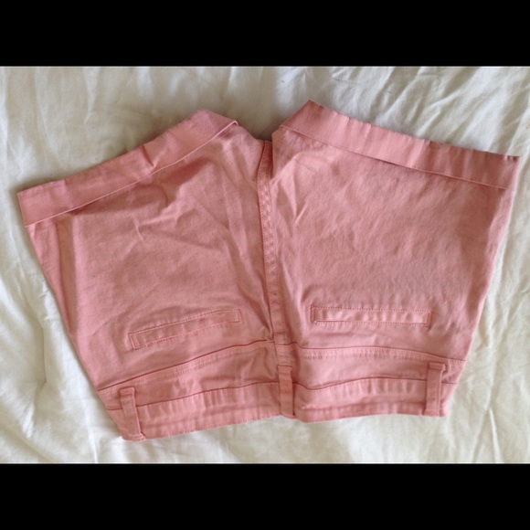 Bubblegum Pink Cuffed Shorts - Picture 3 of 3