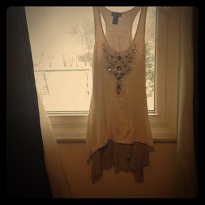 BEAUTIFUL, long and layered tank top