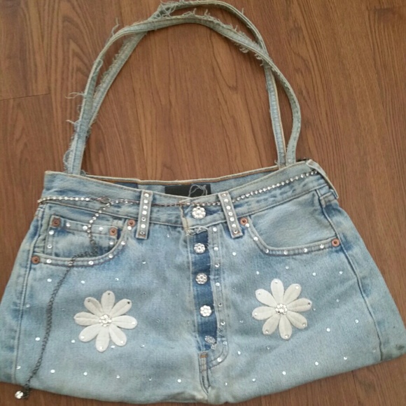 Denim purse