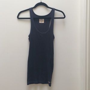 Navy Blue Long Tank