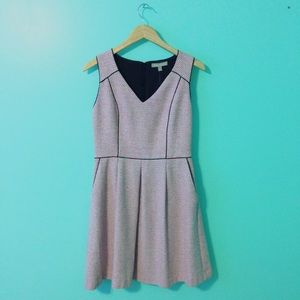 (BNWT) Banana Republic Pink Tweed Scuba Dress