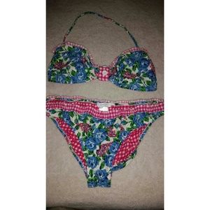 Jessica Simpson 2 Piece Swim Suit