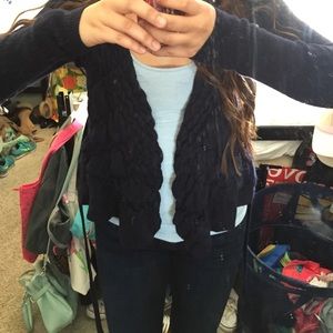 Navy Blue cardigan S