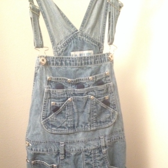 Vintage Oversized Shorteralls