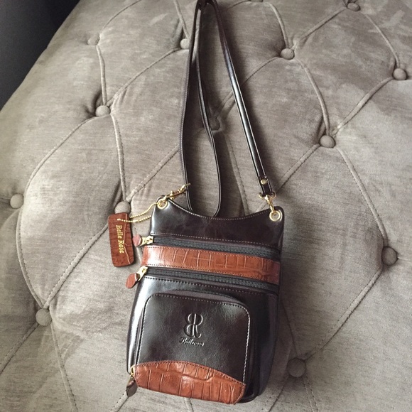 Belle Rose Italian leather purse. - Picture 2 of 3