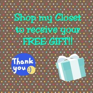 Free gift with 1st time purchase