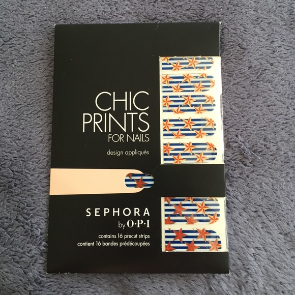 Chic print for nails stickers by O.P.I