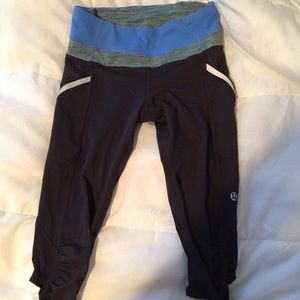 Luluemon knee length work out leggings