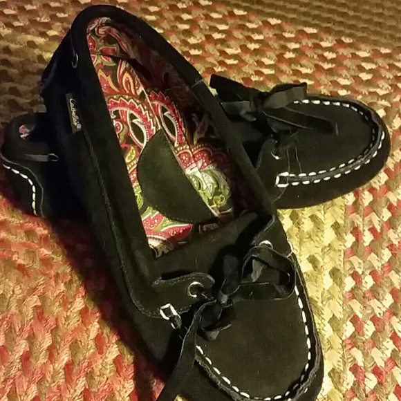 Black moccasins