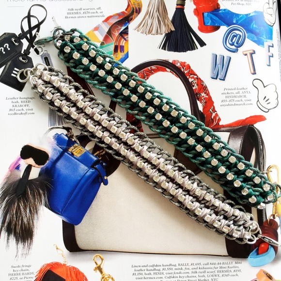 Wire/Ribbon Glam Bracelets