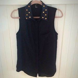 ❌SOLD in Bundle❌Forever21 black sleeveless tank