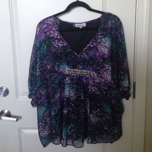 Jennifer Lopez Tunic Top SIZE: Small