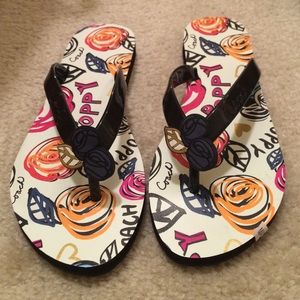 Coach flip flops