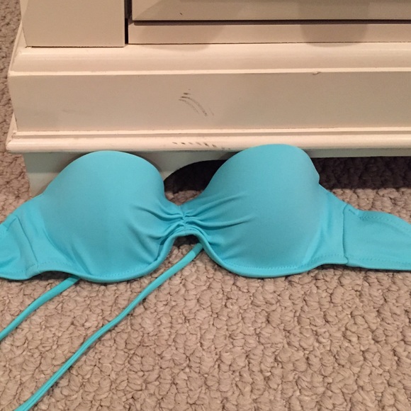 Turquoise bathing suit top