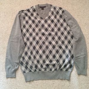 Fidra Men's Argyle Sweater