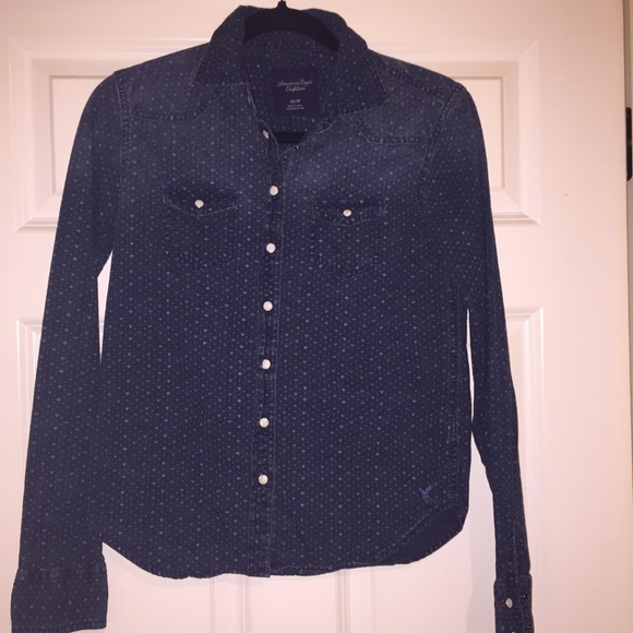 AE Denim button up