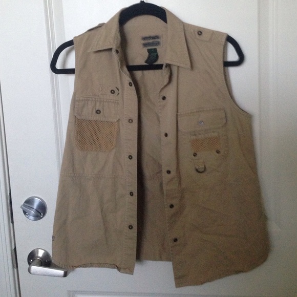 Cute Brown Safari Vest (MED)