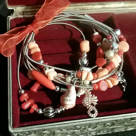 Nautical charm bracelet