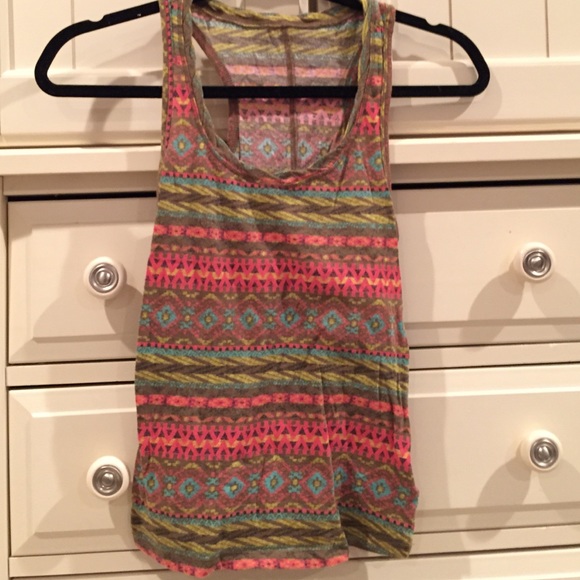 Aztec razed back tank