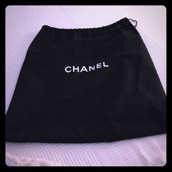 Authentic chanel dust bag